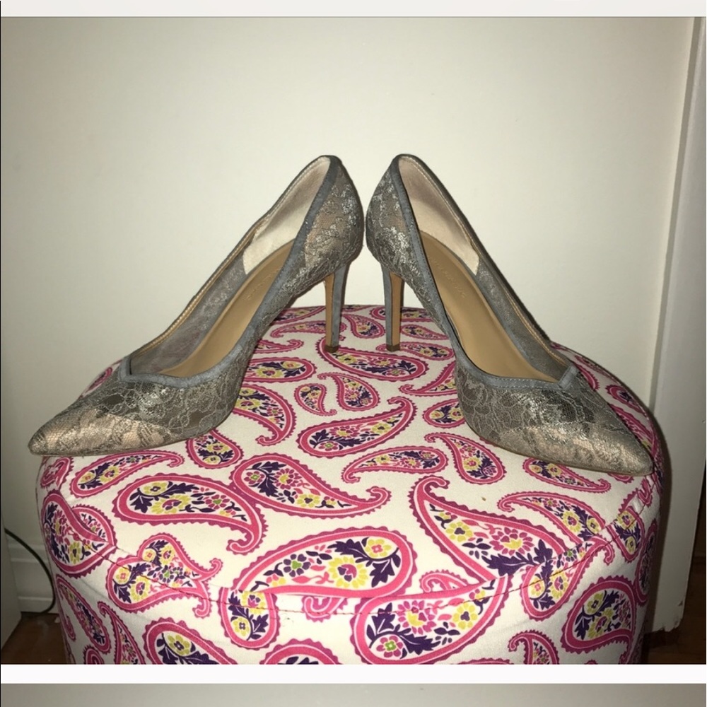 Banana Republic Gray Madison Pumps